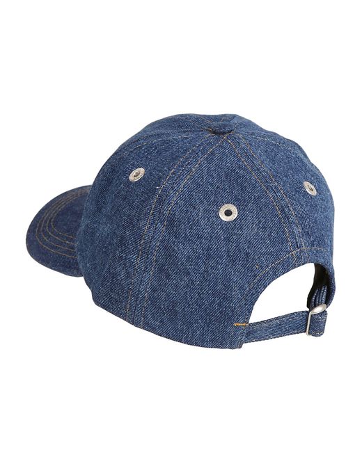 AMI Blue Adc Embroidery Cap for men