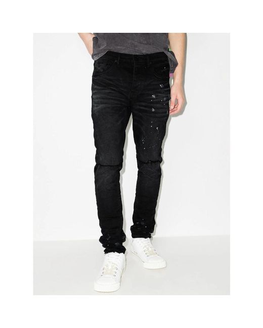 Purple Brand Black Jeans for men