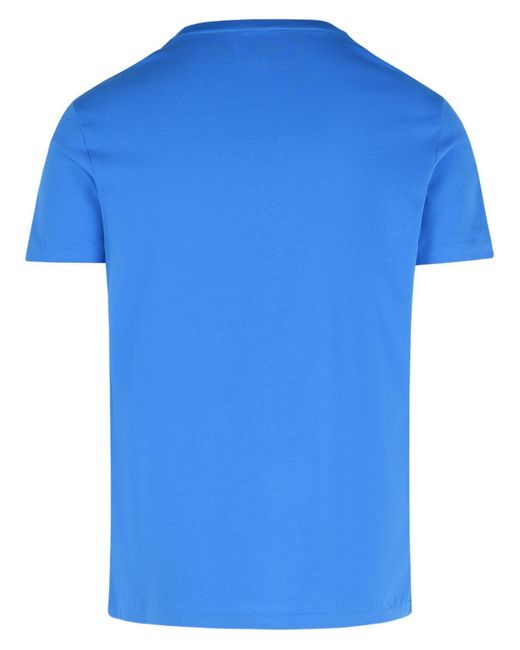 Polo Ralph Lauren Blue Cotton T-Shirt for men