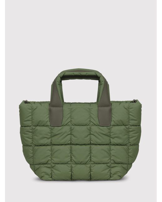 VEE COLLECTIVE Green Vee Collective Small Porter Handbag
