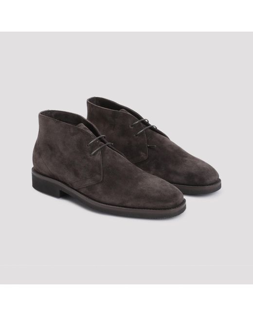 Tom Ford Gray Desert Boots for men