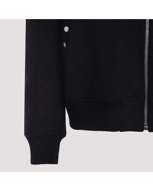 Rick Owens Black Blixa Dracucollar Jacket for men