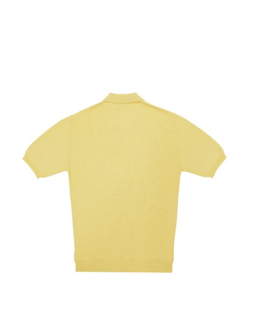 Gcds Yellow Polo Shirt for men