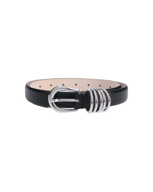DEHANCHE Black Belts Leather
