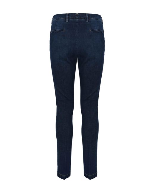 Corneliani Blue Denim Trousers for men