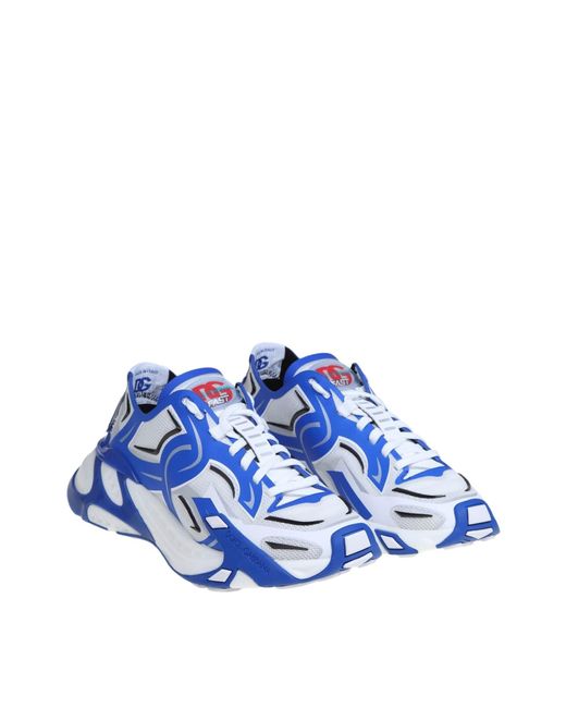 Dolce & Gabbana Blue Fast Sneakers for men