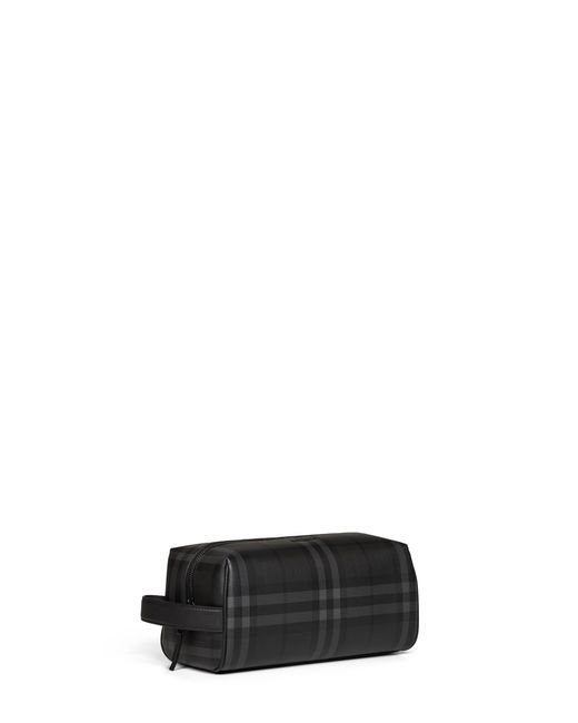 Burberry White Travel Case City Check Polyurethane Wallets & Cardholders for men