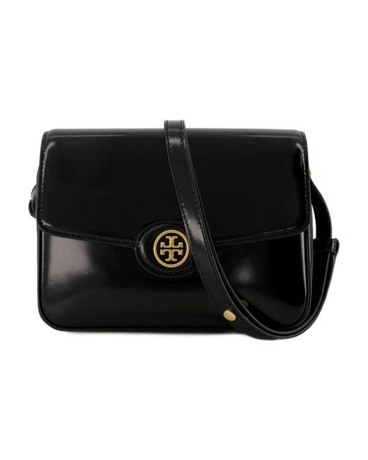 Tory Burch Black Robinson Hobo Bag