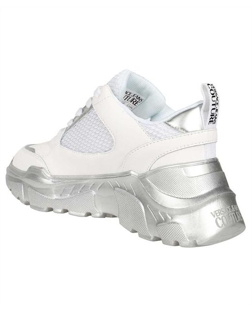 Versace White Low-Top Sneakers
