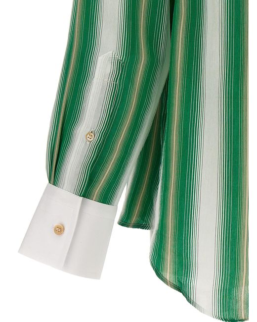 Wales Bonner Green 'Cadence' Shirt for men