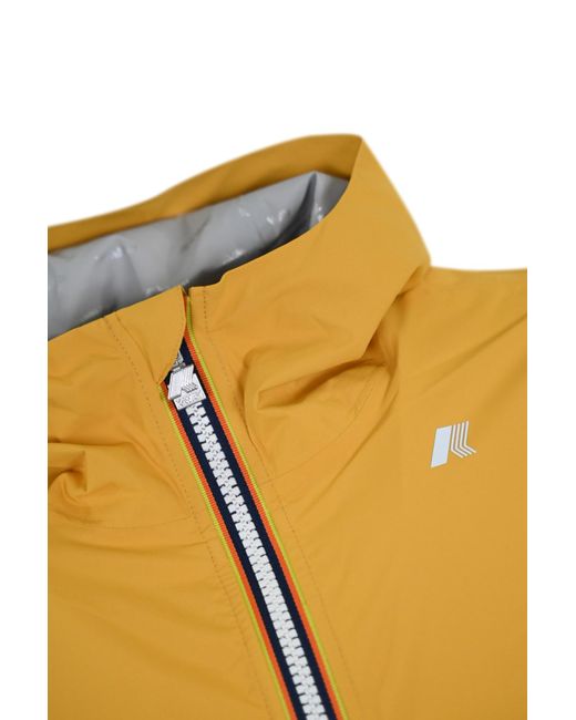 K-Way Yellow Jack Stretch Dot Jacket for men