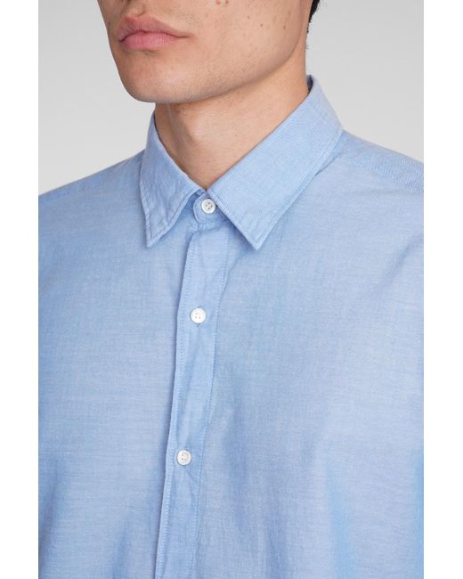 Aspesi Blue Camicia Ridotta Ii Shirt for men