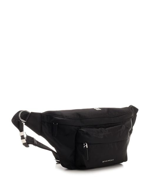 Givenchy Black Essential Belt Bag for men
