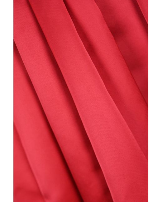 Philosophy Di Lorenzo Serafini Red Duchess Bustier Dress
