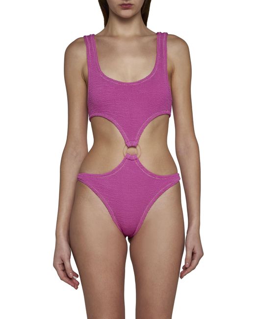 Reina Olga Purple Swimwear