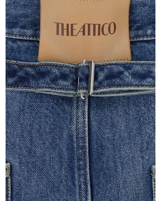 The Attico Blue Denim Jeans