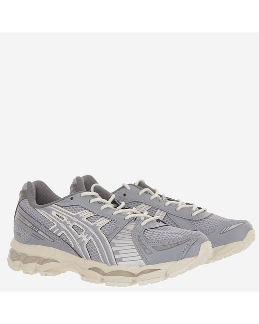 Asics Gray Sneakers Gel-Kayano 12.1 Fabric Trainers