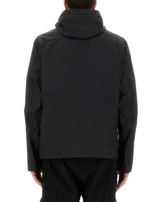 Parajumpers Black Aso Waterproof Jacket for men
