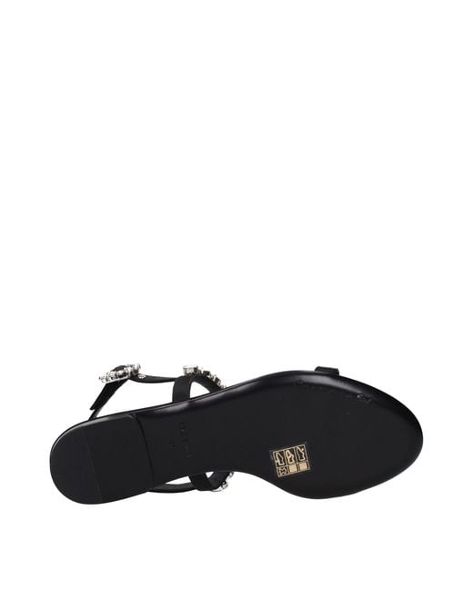 Dolce & Gabbana Black Dolce&Gabbana Satin Sandals