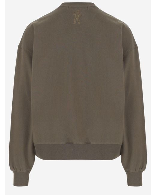 BBCICECREAM Gray Cotton Sweatshirt Sweatshirts for men