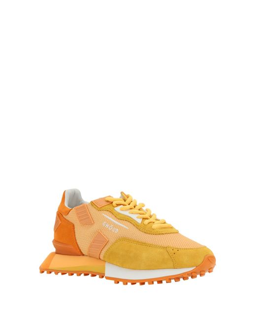 GHOUD VENICE Orange Rush Groove Sneakers