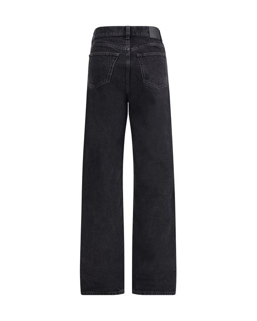 Saint Laurent Blue V-Waist Jeans