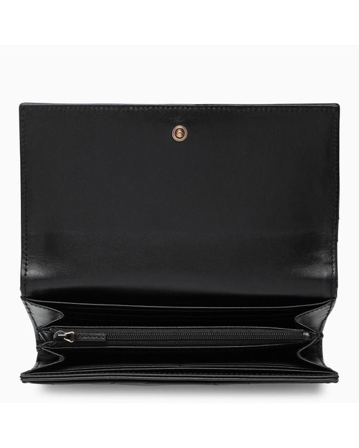 Gucci Black Marmont Gg Continental Wallet
