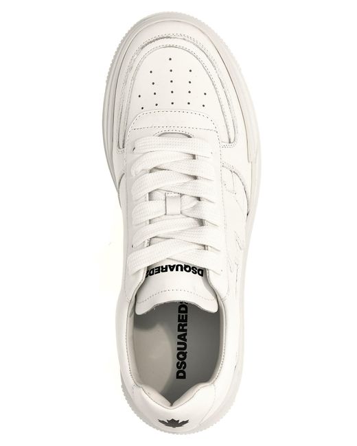 DSquared² White Canadian Sneakers for men