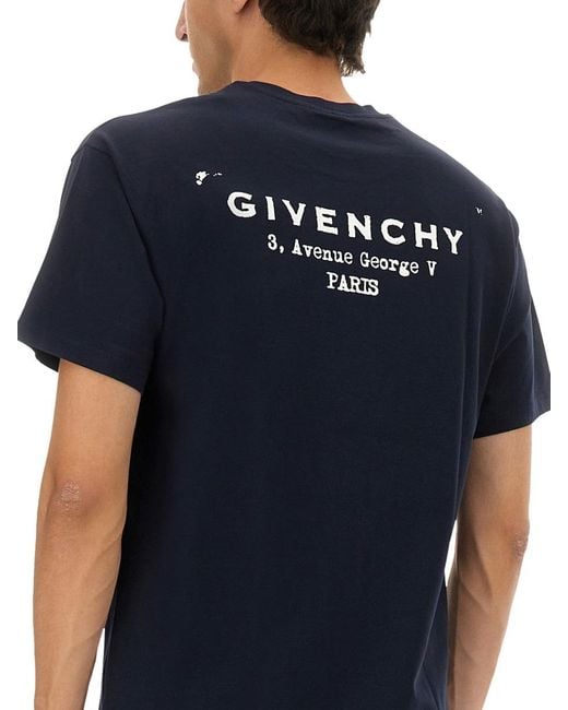 Givenchy Black Regular Fit T-Shirt Cotton T-Shirts for men