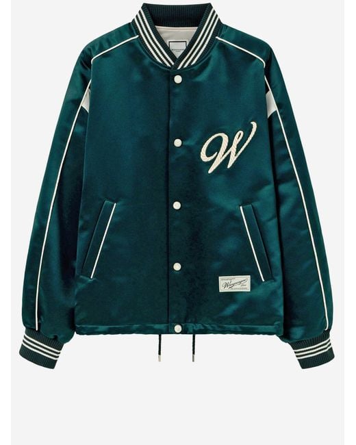 Wooyoungmi Green Jacket Nylon Polyester for men