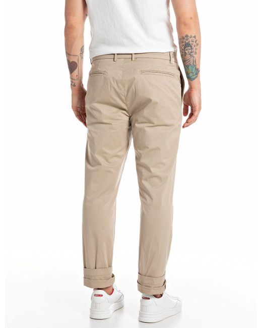 Replay Natural Trousers for men