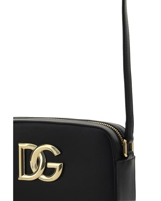 Dolce & Gabbana Black Shoulder Bags