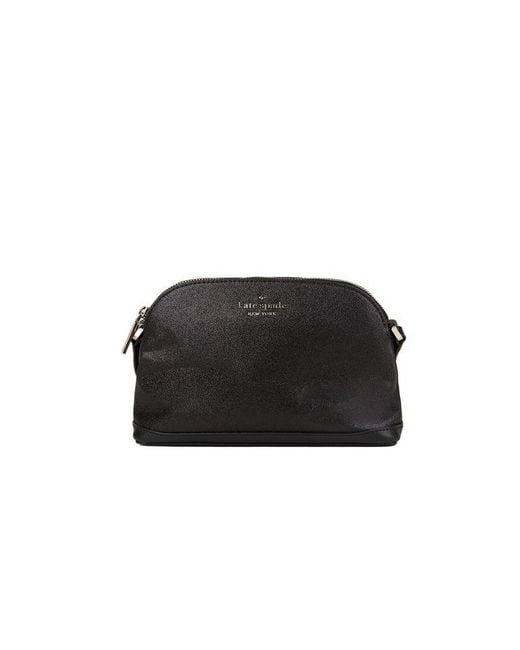 Kate Spade Black Crossbody Glitter Fabric Bags Crossbody-Bags