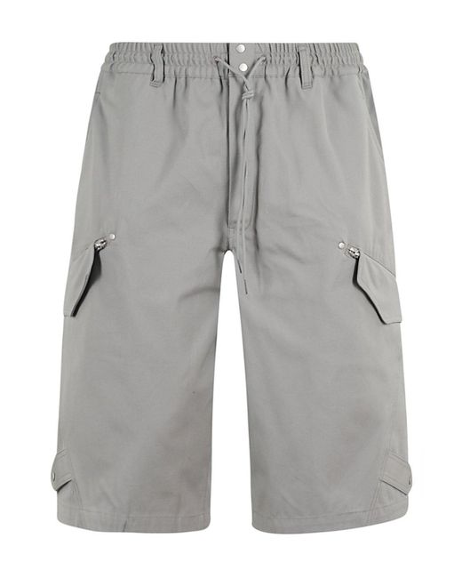 Y-3 Gray Shorts Chsogr for men