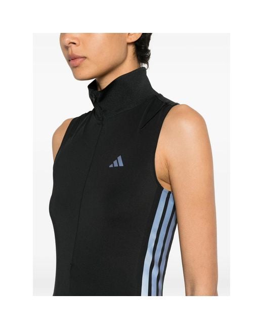 Adidas Black Performance Jumpsuit Spandex/Elastane Jumpsuits
