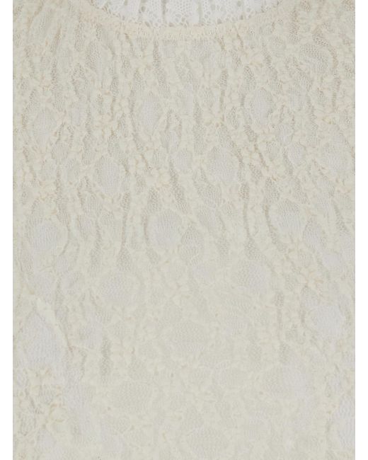 Isabel Marant White Top Brany-Gb Tech Fabric Tops