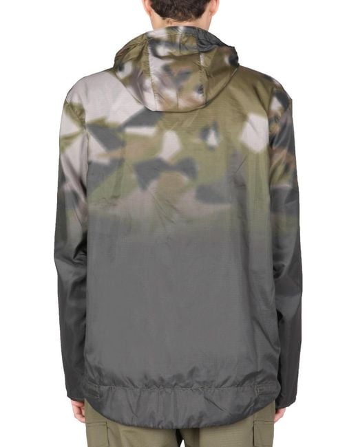 ArkAir Green Waterproof Jacket With Hood for men