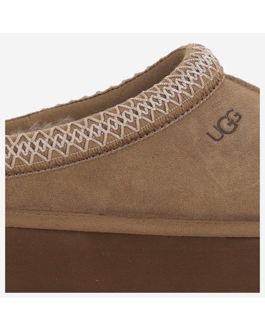 Ugg Brown Mules Taz Ii Suede Leather