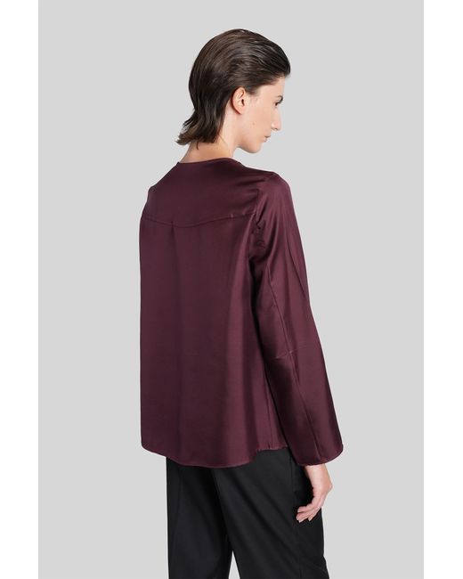 Loulou de Saison Purple Una Blouse