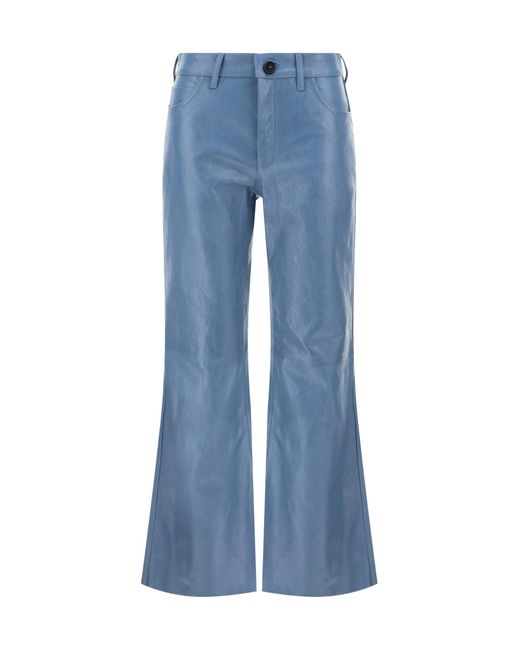 Marni Blue Pantaloni