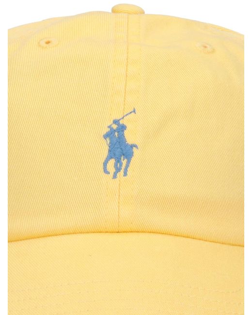 Polo Ralph Lauren Yellow Logo Baseball Cap