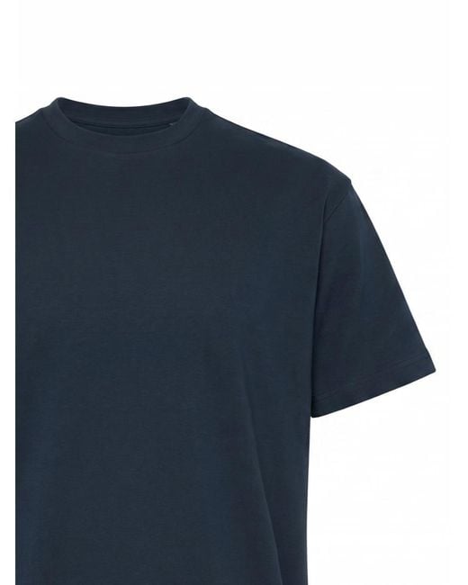 Low Brand Blue Basic Regular Fit T-Shirt for men