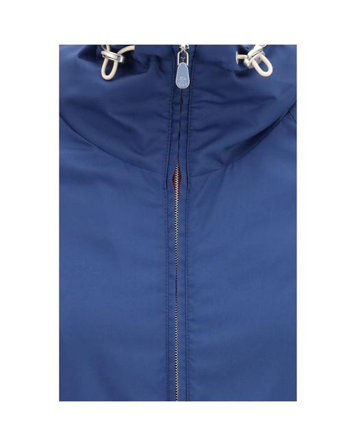 Brunello Cucinelli Blue Polyester Shell Jacket for men