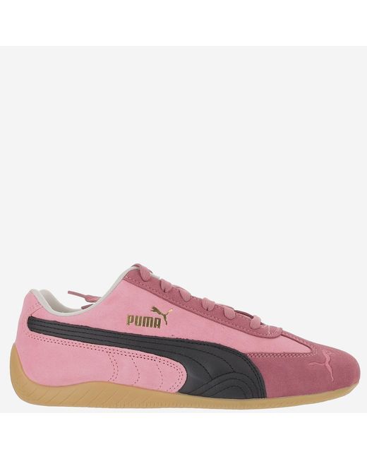 PUMA Pink Speedcat Og Sneakers Leather Trainers