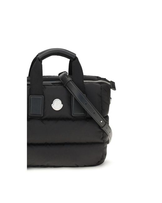 Moncler Black Nylon Shoulder Bag