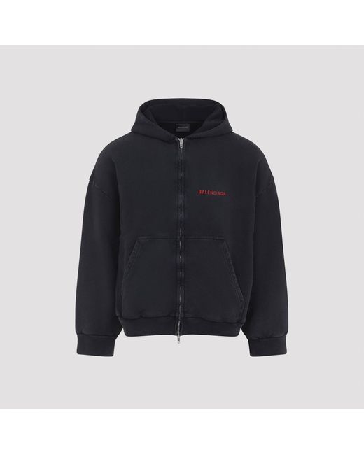 Balenciaga Blue Sweatshirt for men