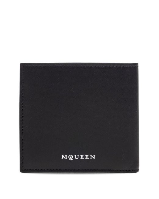 McQueen Black Wallets Lea for men