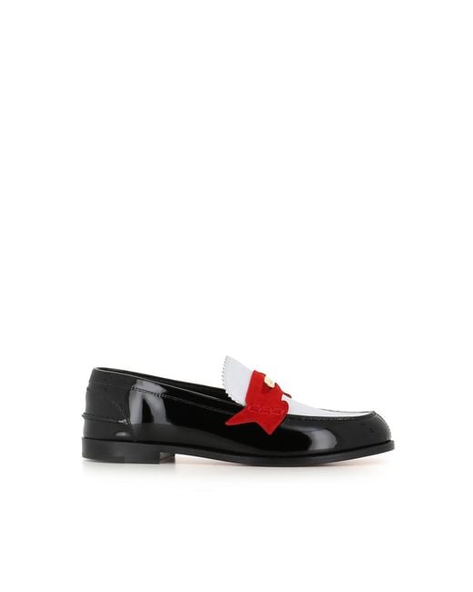 Christian Louboutin White Loafer Penny