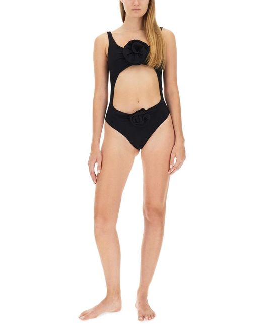 Magda Butrym Black One-piece Swimsuit