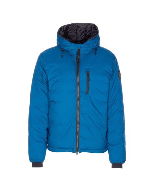 Canada Goose Blue Lodge Down Jacket for men